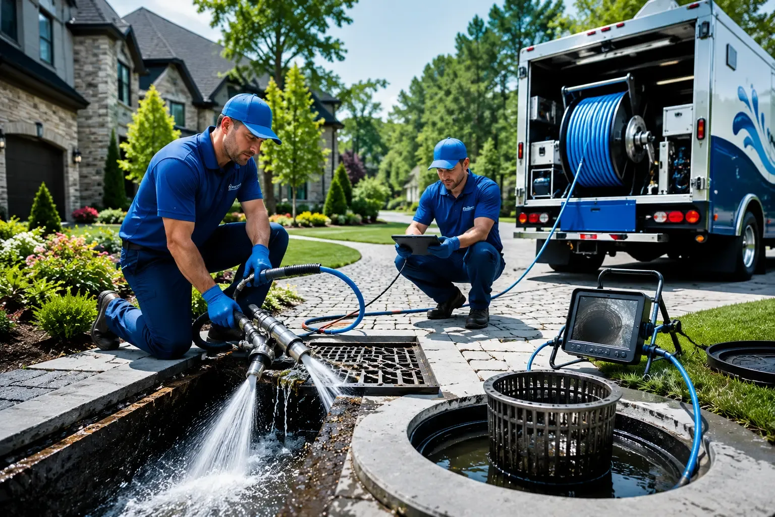 Local outdoor drain cleaning professionals in Pierceville, KS